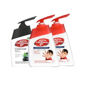 Lifebuoy Total 10 Charcoal Hand Wash Liquid