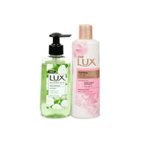 Lux Soft Rose Body Wash + Handwash