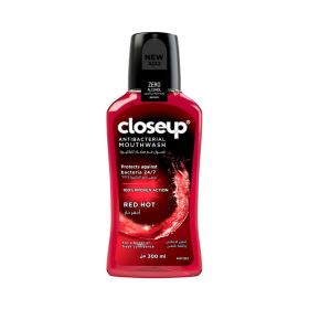 Close-Up Red Hot Antibacterial Mouthwash