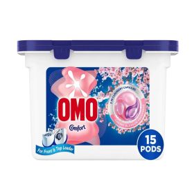 Omo Cherry Blossom Freshness 3 In 1 Laundry Capsules for Front & Top Load