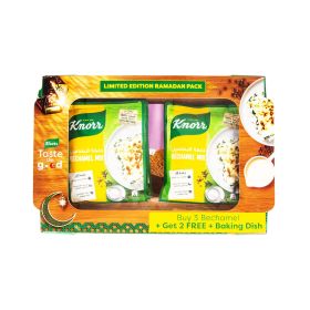 Knorr Bechamel Mix 3 + 2 Free with Baking Dish