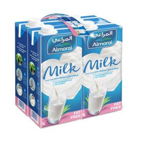 Almarai Fat Free Milk Screwcap 1L
