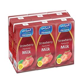 Almarai Strawberry Premium Milk 200ml