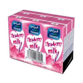 Almarai Uht Milk Strawberry Nijoom New 150ml
