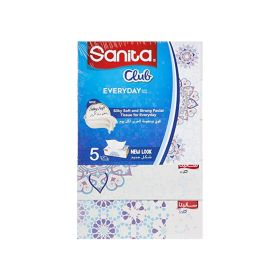Sanita Facial Tissue San Club Black