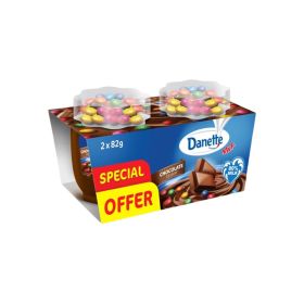 Danette Chocolate Dessert With Candy Beans