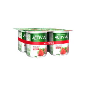 Activia Low Fat Strawberry Yoghurt 