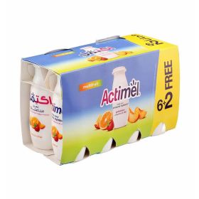 Al Safi Actimel Assorted Multi Fruits Dairy Drink 93ML