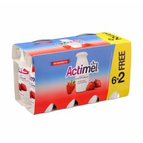 Al Safi Actimel Strawberry Dairy Drink 93ML