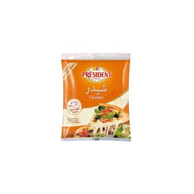 President Shredded Natural Cheddar Cheese