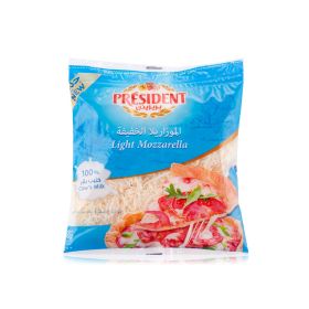 President Mozzarella Light Cheese Shredded