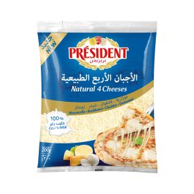 President Natural Four Cheeses