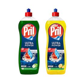 Pril Ultra Power Lemon & Green Apple Scent Dishwashing Liquid