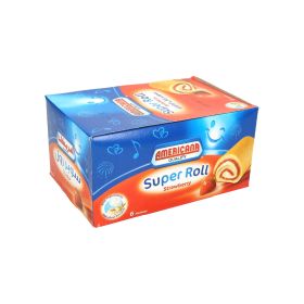 Americana Super Cake Roll Strawberry