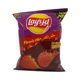 Lays Flaming Hot Sriracha Potato Chips