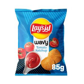 Lay's Wavy Ketchup Potato Chips