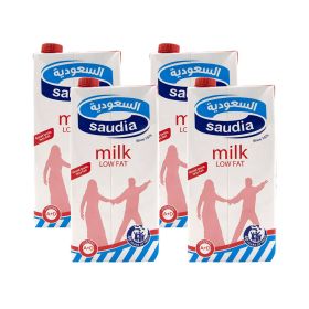 Saudia Low Fat Long Life Milk 1L
