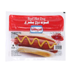 Americana Beef Hot Dog