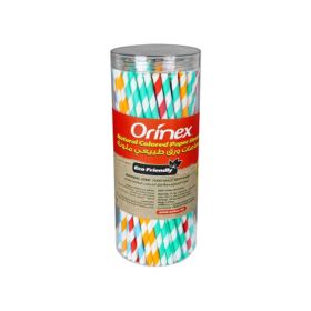 Orinex Natural Paper Colour Straw 100S