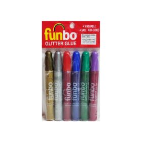Funbo Glitter Glue Metallic Colors