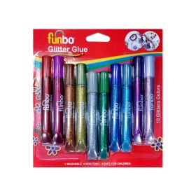 Funbo Glitter Glue Metallic Colors