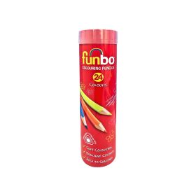 Funbo Coloring Pencil Cylinder Set 24 Colors