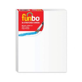 Funbo 3D canvas 380 gms 24X30 cm