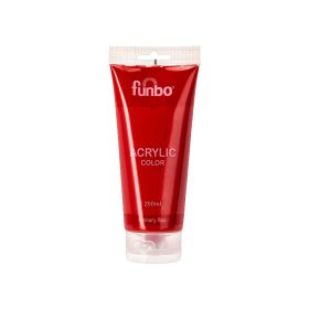 Funbo Acrylic Paint Tube 302 Primary Red
