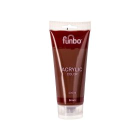 Funbo Acrylic Paint Tube 82 Brown