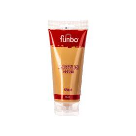 Funbo Acrylic Paint Tube 144 Gold