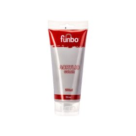 Funbo Acrylic Paint Tube 142 Silver