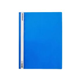 Atlas Flat File A4 Thick with Pocket Blue
