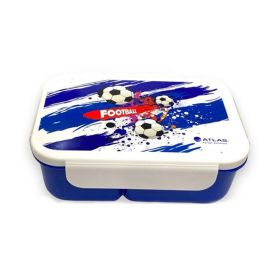 Atlas Football Blue Lunch Box