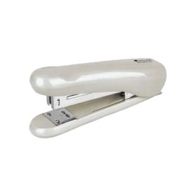 Atlas Half Strip Metal Stapler with Staple Remover Gray