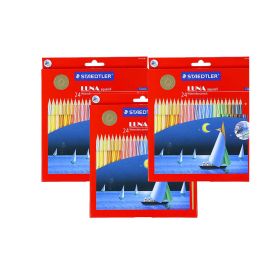 Staedtler Luna Colouring Pencils 24 Color 2+1 Pack