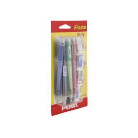 Pentel Mechanical Pencil Fiesta + Lead + Eraser