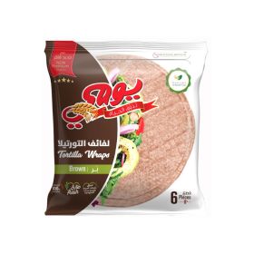 Yaumi Fresh Tortilla Wraps Brown