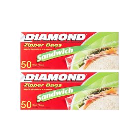 Diamond Sandwich Bag Zipper