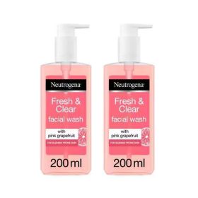 Neutrogena Fresh and Clear Facial Wash Pink Grapefruit and Vitamin C