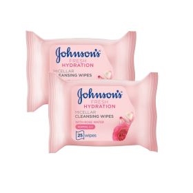 Johnson's Fresh Hydration Micellar Cleansing Wipes