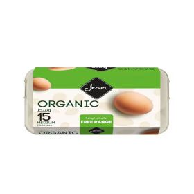 Jenan White Brown Organic Eggs