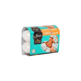 Jenan White Omega 3 Eggs Large