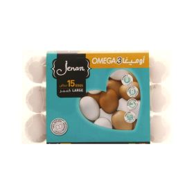 Jenan Dha Omega 3 White/Brown Eggs