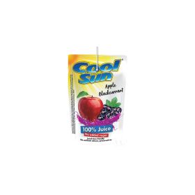 Cool Sun Apple & Blackcurrant 100% Juice 200ml