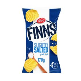 Tiffany Finns Slightly Salted Crinkled Potato Chips