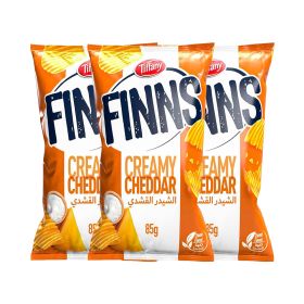 Tiffany Finns Creamy Cheddar Flavoured Chips