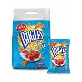 Tiffany Bugles Ketchup Crispy Corn Chips