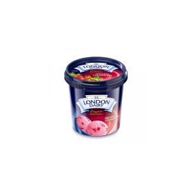 London Dairy Natural Strawberry Cup Ice Cream