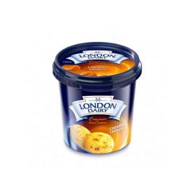 London Dairy Caramel Crunch Cup Ice Cream