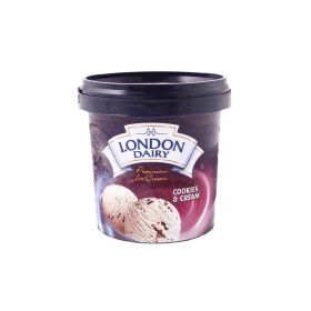 London Dairy Cookies & Cream Cup Ice Cream